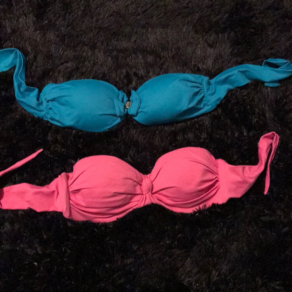 2 strapless bikini tops from Brazil